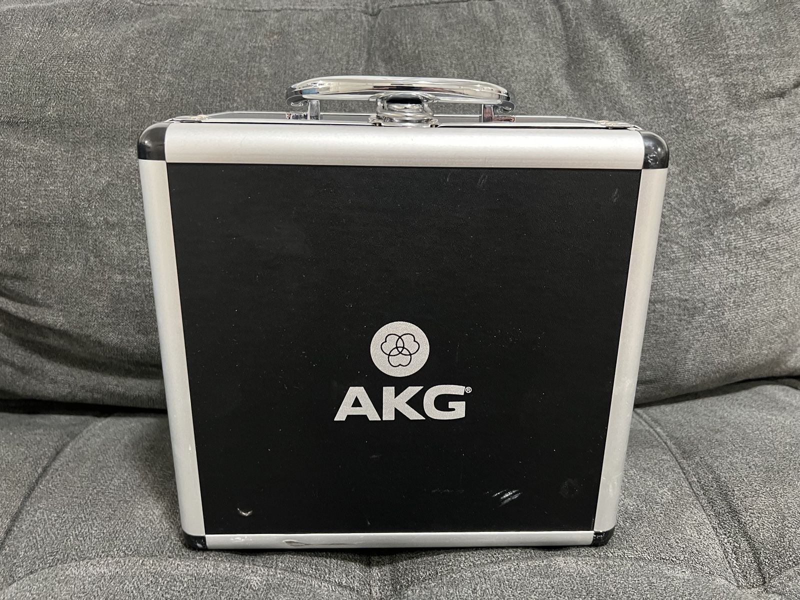 AKG P220 Large-Diaphragm Condenser Microphone + Shock Mount & Hard Case — $100 OBO