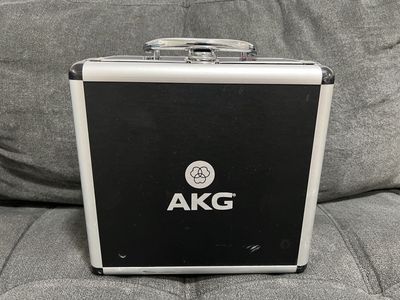 AKG P220 Large-Diaphragm Condenser Microphone + Shock Mount & Hard Case — $100 OBO