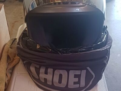 Shoei moto helmet