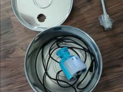 Stainless Steel Cat Water Fountain | 5 Extra Filters | Works Great