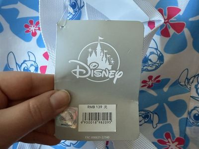 Disney Lilo and Stitch Floral Drawstring bag