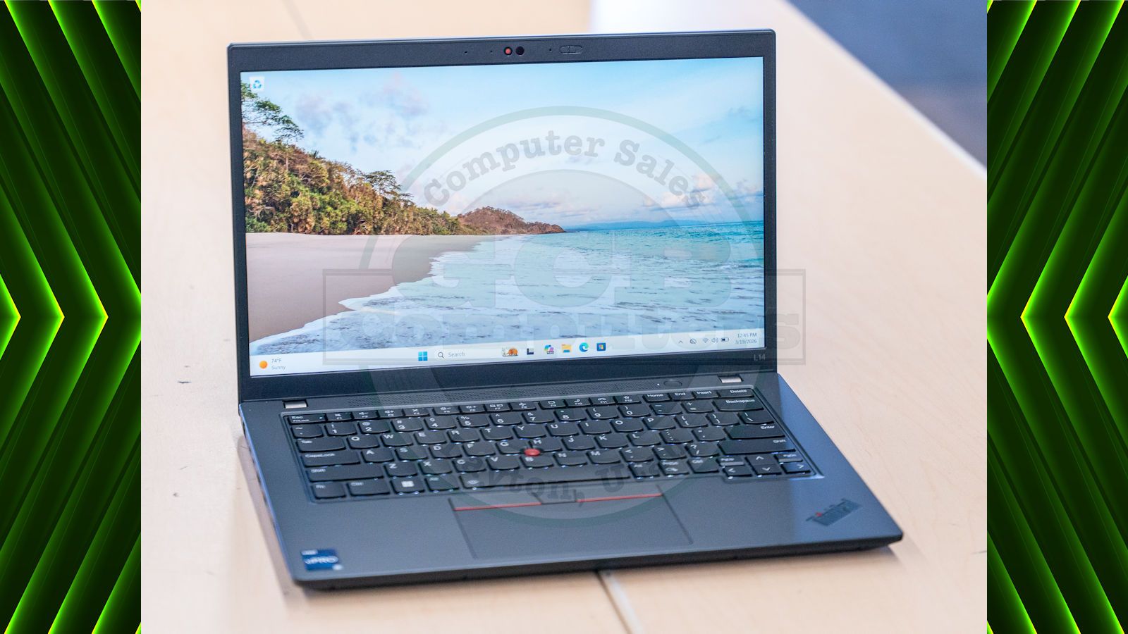 Lenovo Thinkpad L14 Gen 3 Laptop i5-1245U 256GB SSD 16GB RAM 1080P 14 Inch Screen