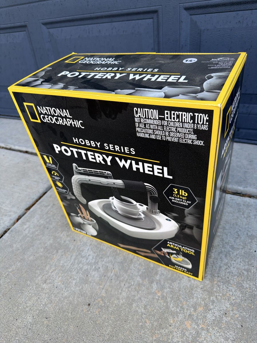 National Geographic Hobby Series Pottery Wheel Kit