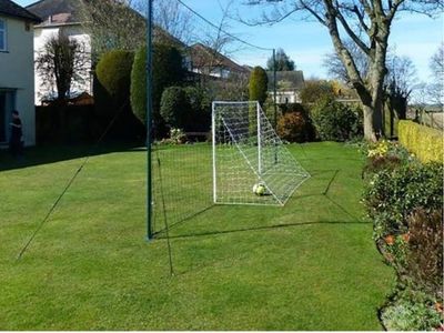 Open Goaaal Soccer Goal - Junior Size 3-in-1 Training Rebounder Net - Practice with Confidence