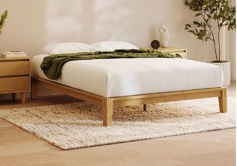 New - Resident Bamboo Platform Bed Frame - Full - Natural