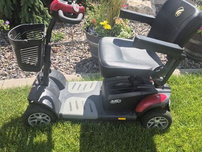 Golden Buzz Around Mobility Scooter