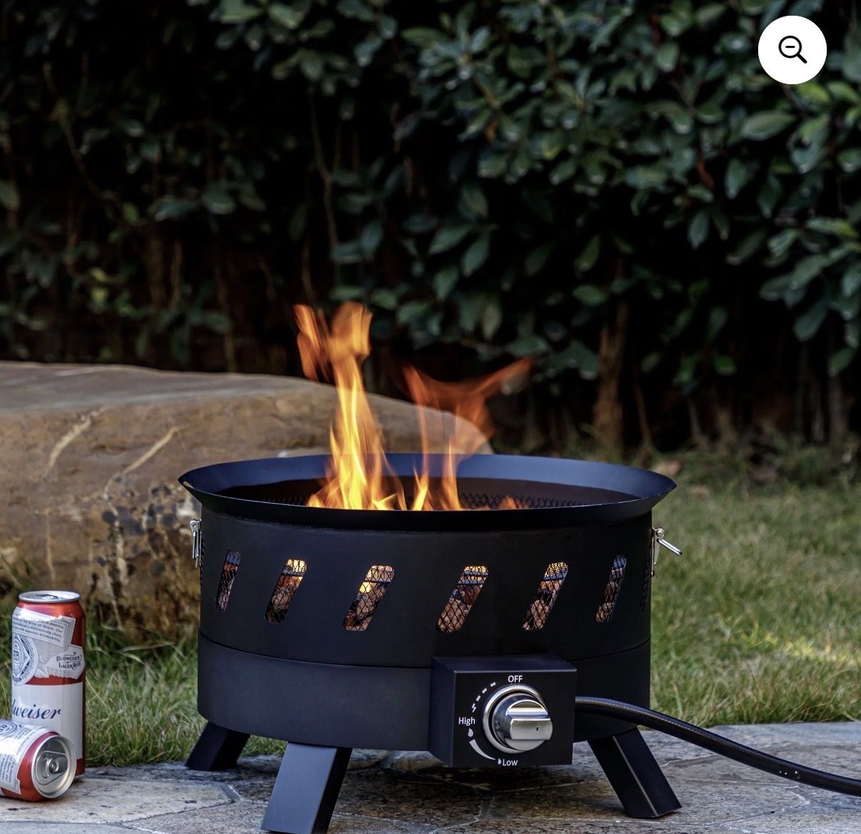 HGTV Gas Fire Pit - NEW IN BOX