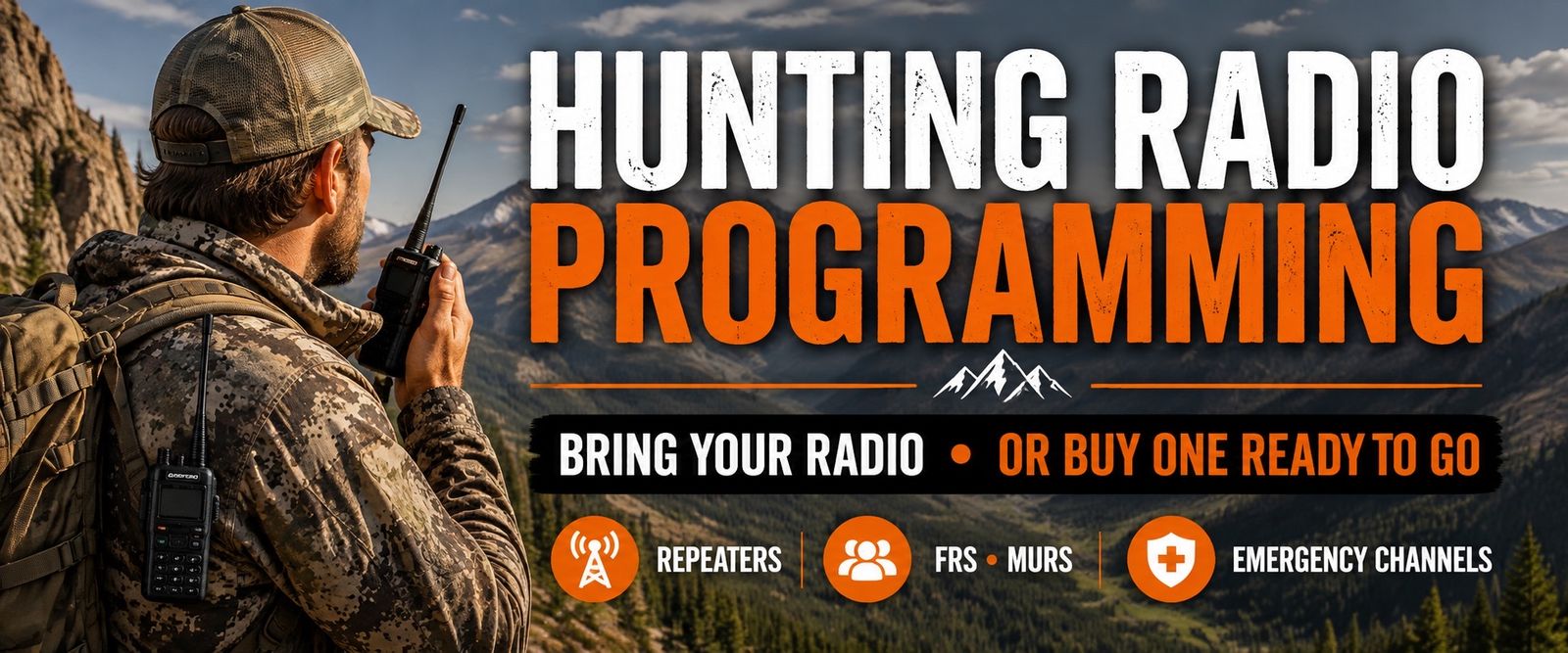 Hunting Radio Programming | Bring Yours or Buy a Programmed Radio