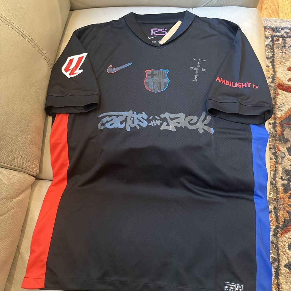 Barcelona Travis Scott Black Cactus Lamine Yamal10