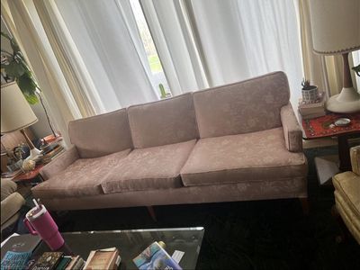Vintage Pink Sofa