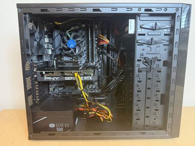 FOXTROT Custom Gaming computer with RTX 4060 and Windows 11