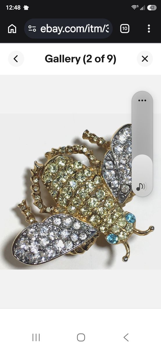 Bumble Bee" brooch