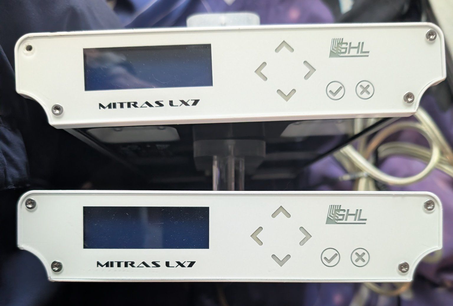 GHL Mitras LX7 Reef Aquarium LED Lights (Pair) with 1 200W Controlgear - Silver/White, Wireless
