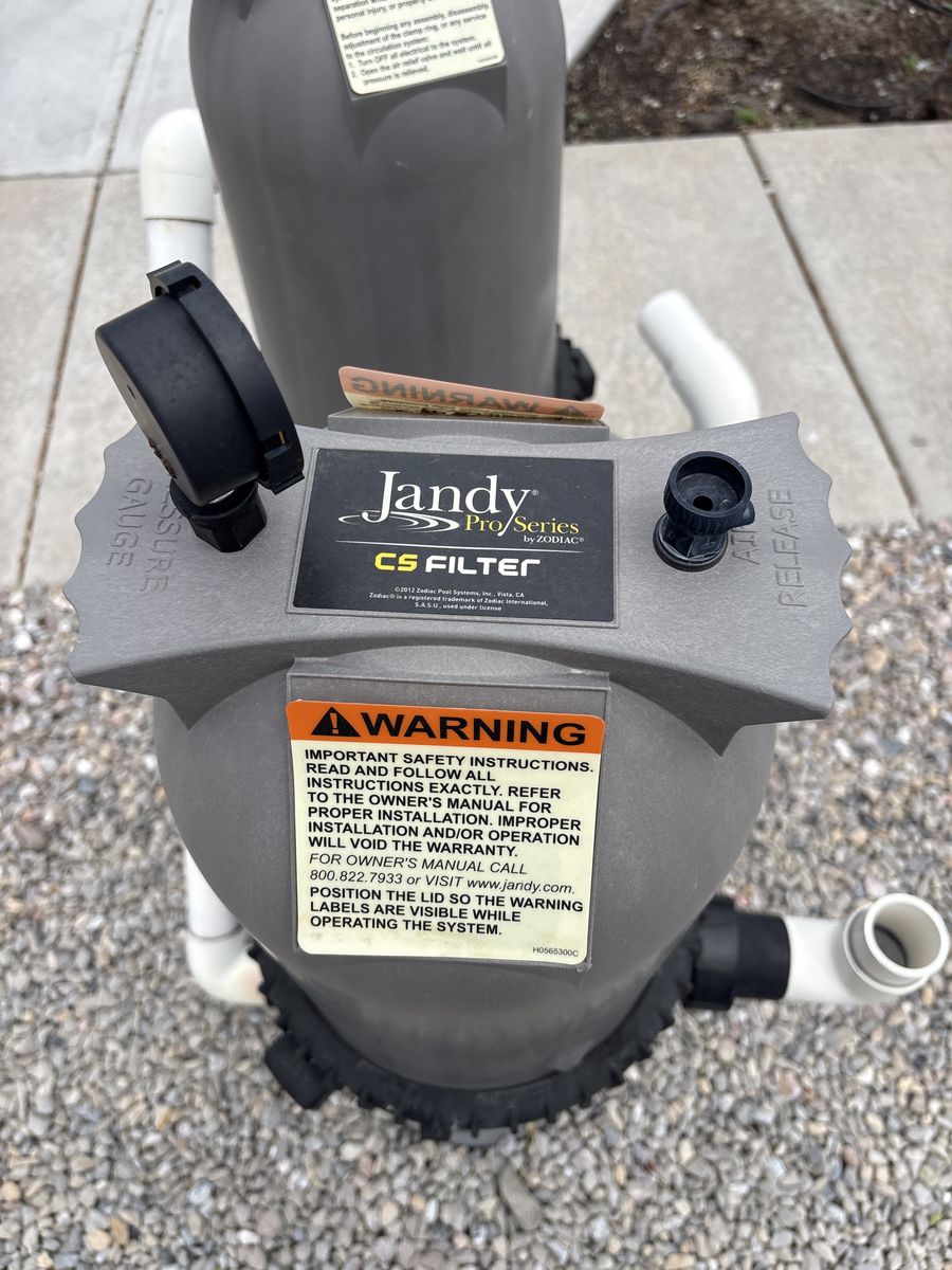 Jandy Pro Series CS Pool Filters – Set of 2