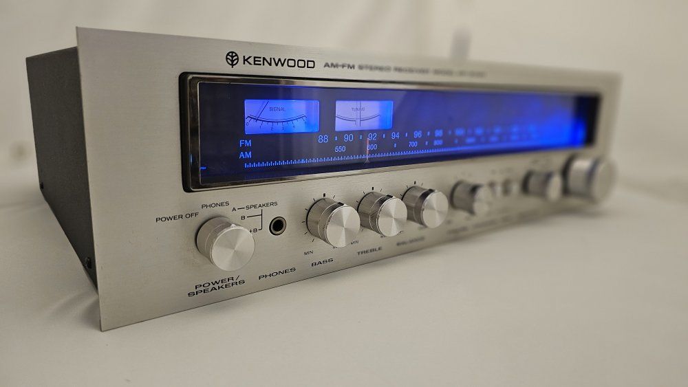Kenwood KR-3090 AM/FM Stereo Receiver: Tested/Service/Working -LED upgraded