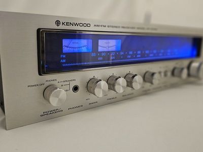 Kenwood KR-3090 AM/FM Stereo Receiver: Tested/Service/Working -LED upgraded