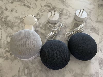 Google Nest Mini (2nd Generation) - Set of 3