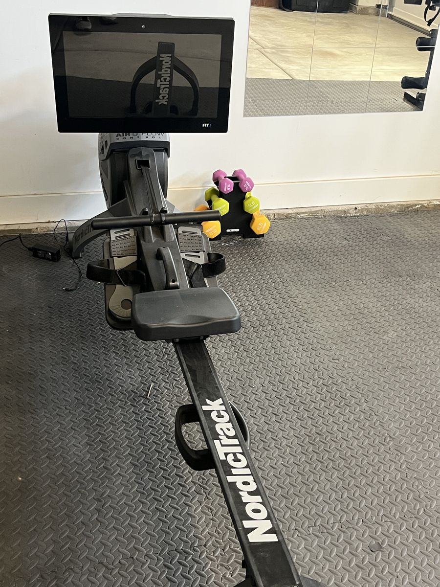 NordicTrack RW900 Indoor Rower Cardio Machine with Large Touchscreen Display