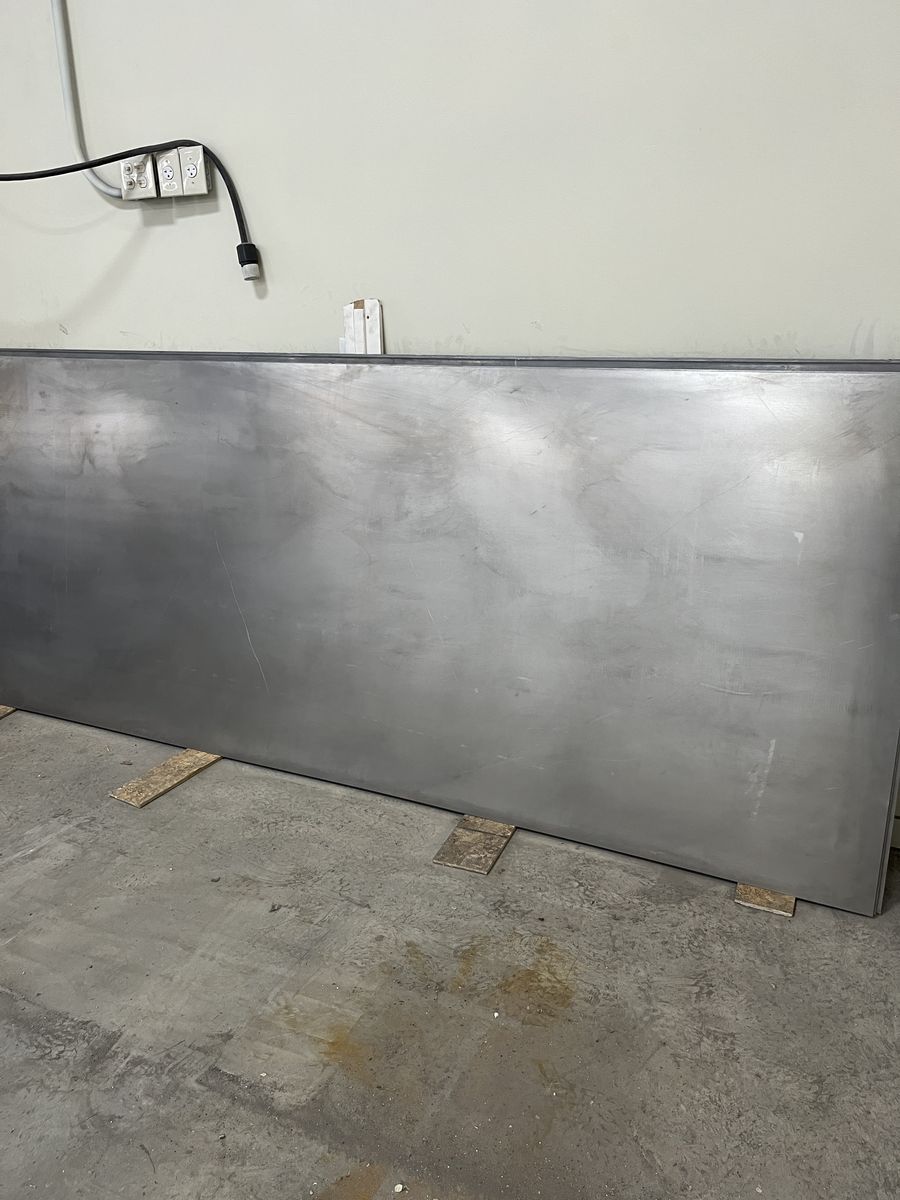 Sheet metal 4' x 10' fourteen gauge cold rolled