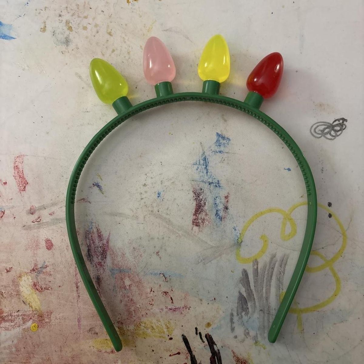 Christmas Lights Headband Holiday Accessory