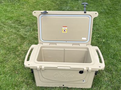 Cabelas 80 Quart Tan Heavy Duty Cooler