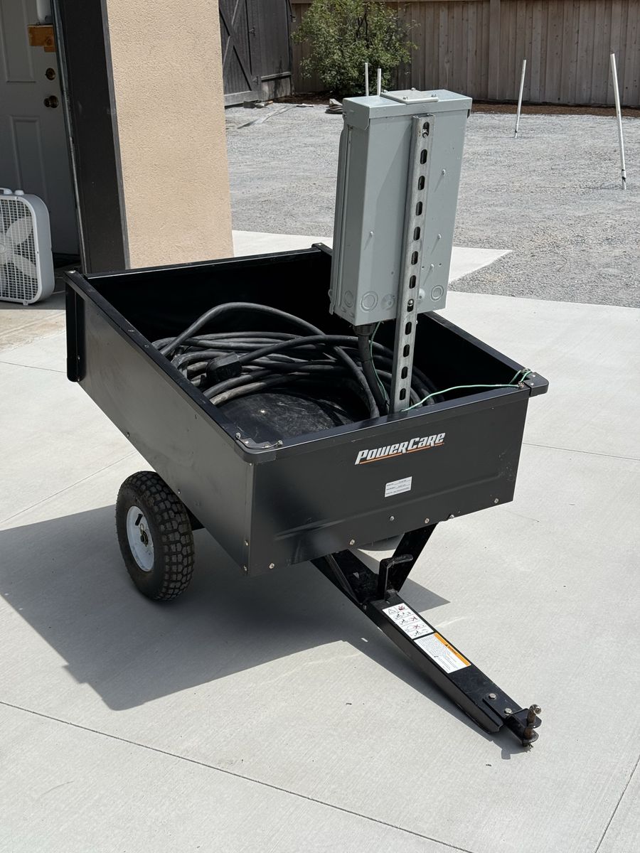 Custom 125' Heavy-Duty Portable Power Distribution System -- $1,500 OBO