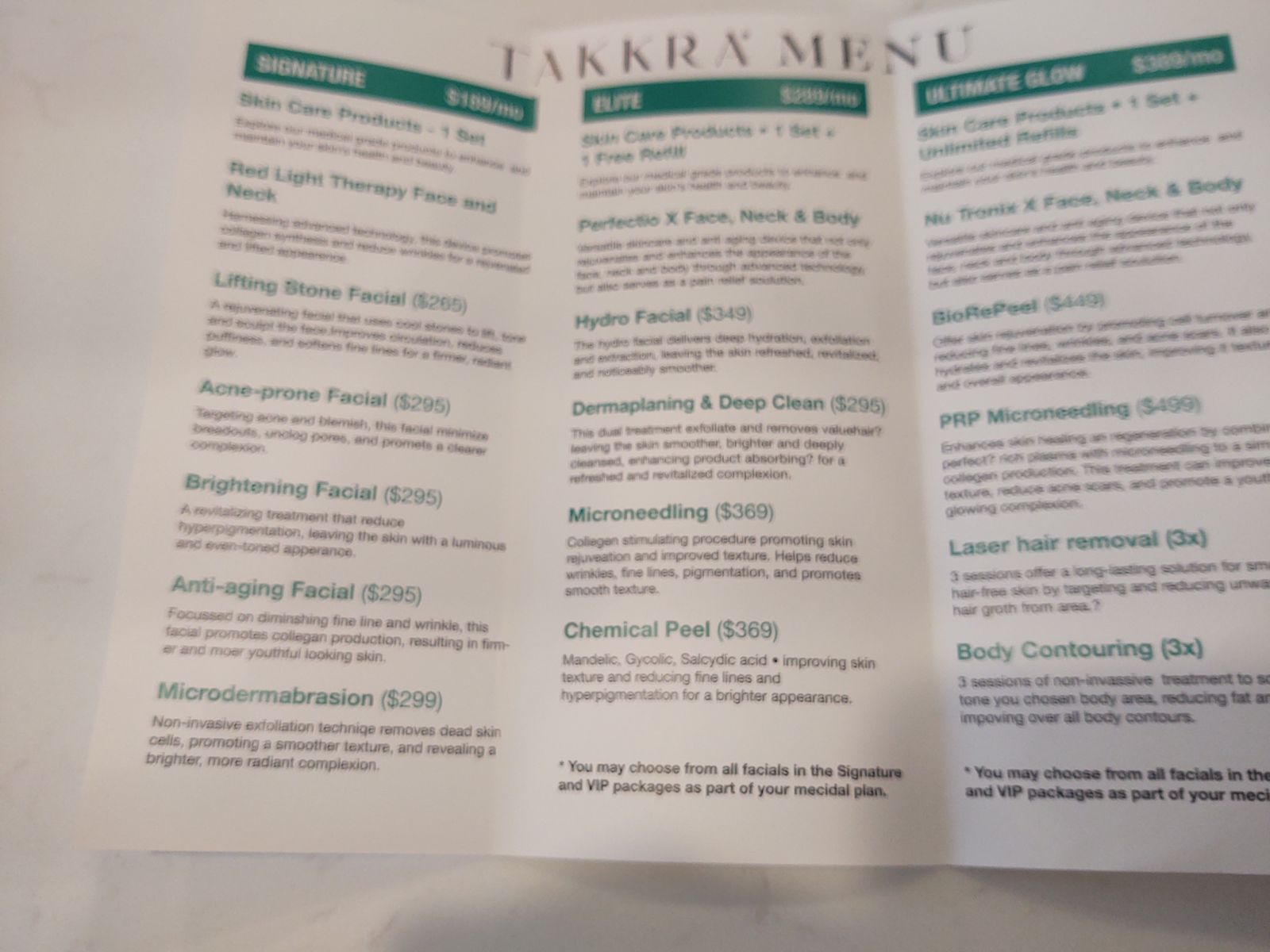 Takkra Spa Gift Cards