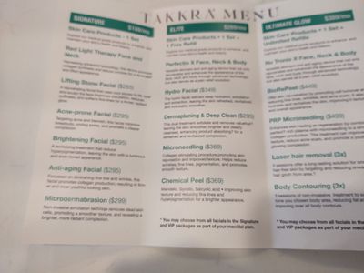 Takkra Spa Gift Cards