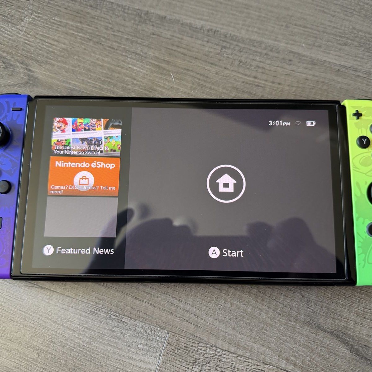 Nintendo Switch OLED Model Splatoon 3 Special Edition Console System