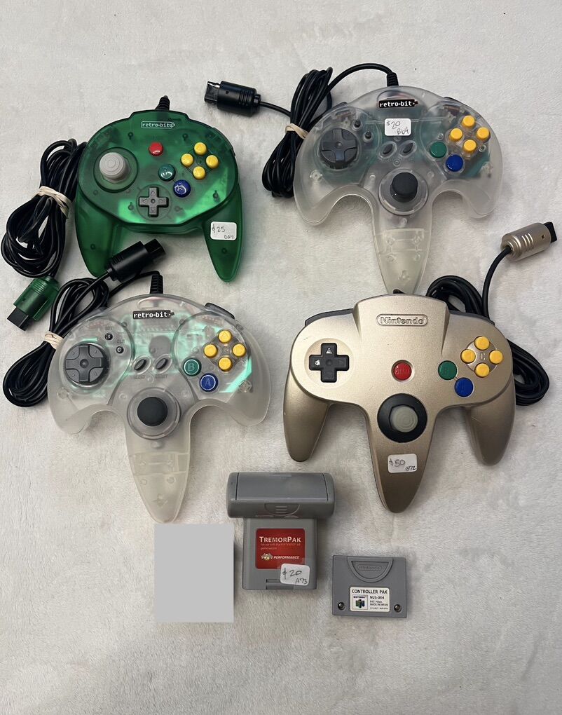 N64 Controllers - Prices Below