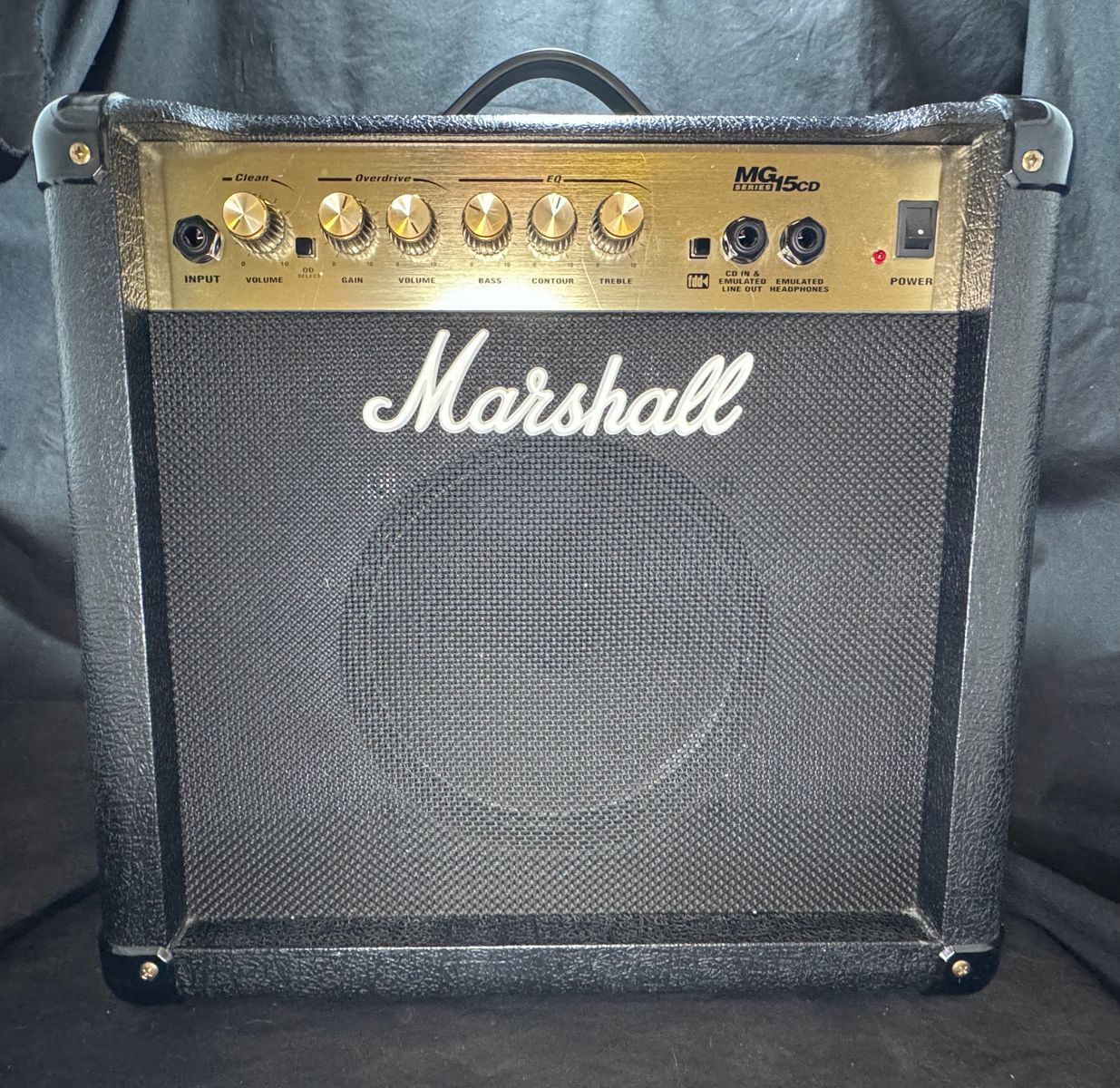Marshall MG15CD Amplifier 3-band EQ w/Manual