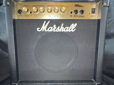 Marshall MG15CD Amplifier 3-band EQ w/Manual