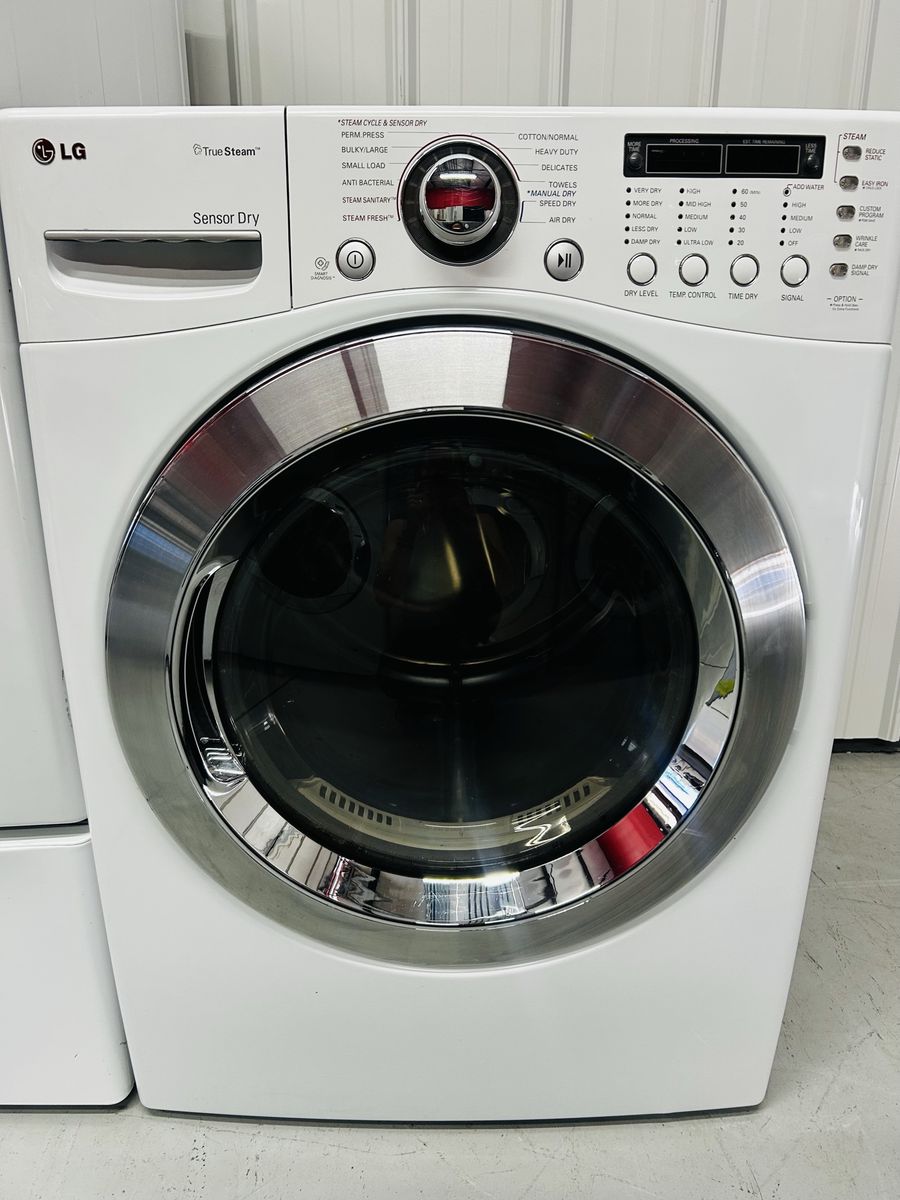 Lg True Steam Electric Front Load Dryer
