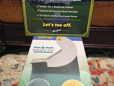 New Wave RepliCade Golden Tee Classic Arcade Machine 1/6 Scale