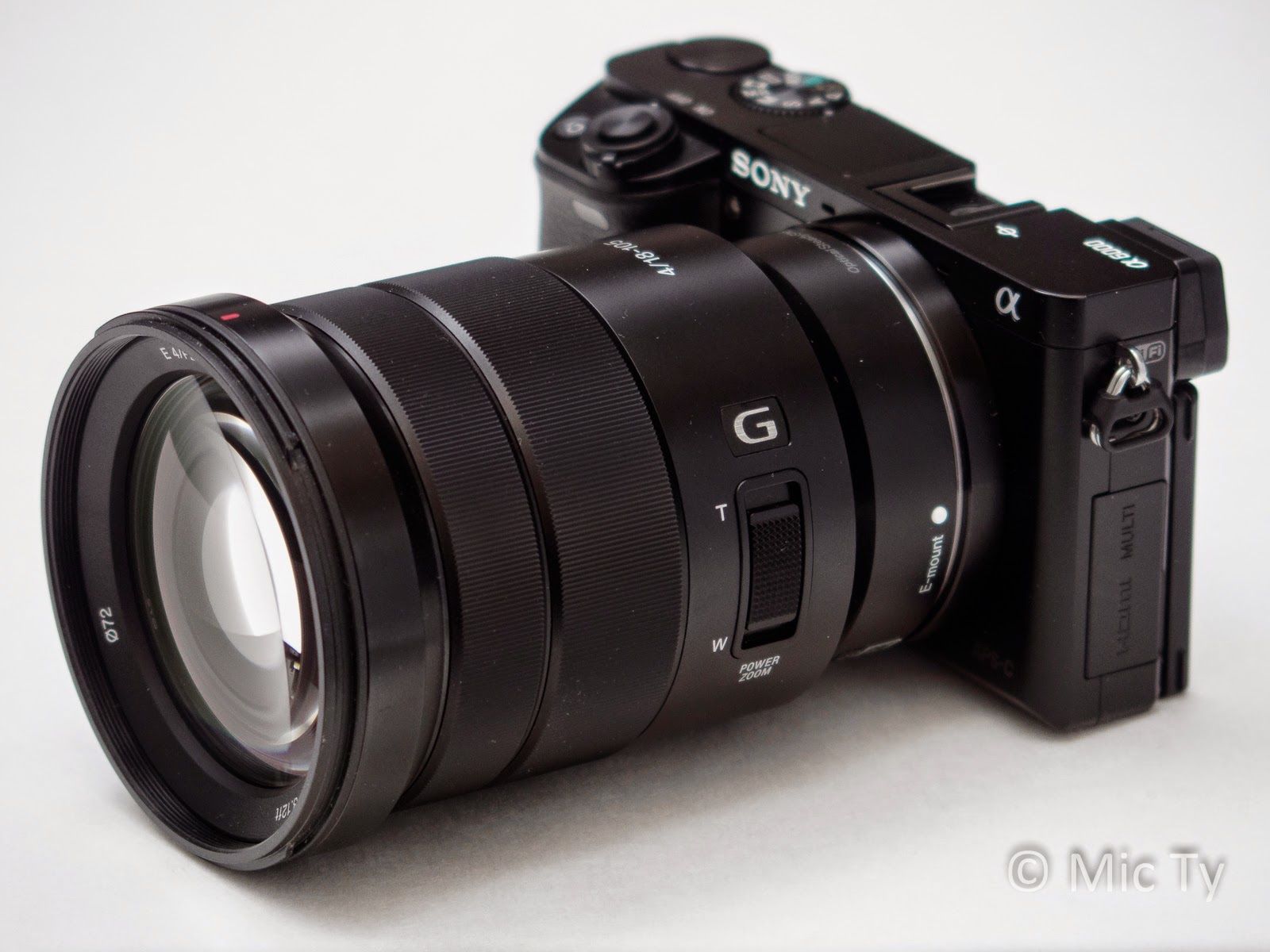 Sony a6400 with 18-105mm F4 G OSS Lens