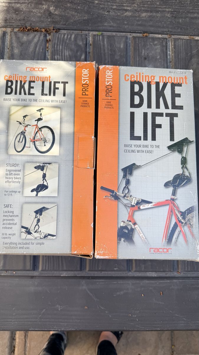 2 Bike lift ceiling mount