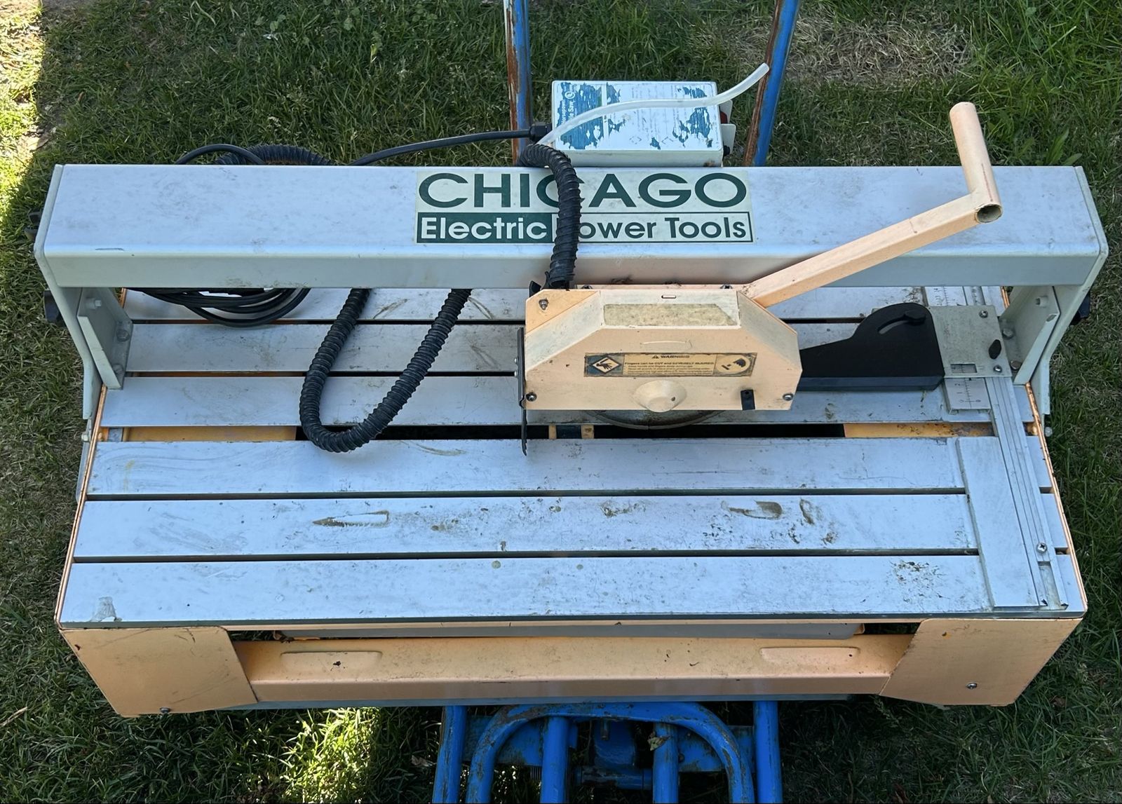 Chicago Electric Wet Tile Saw