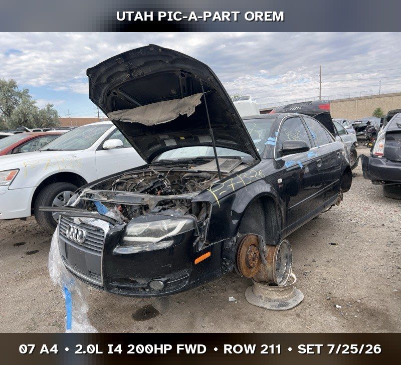 New Arrival - 2007 Audi A4 B7 Parts - UTPAP Orem