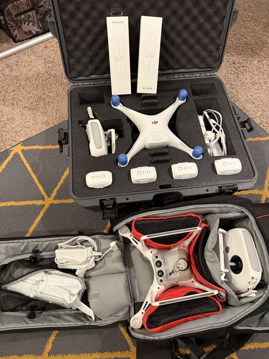 (2) DJI Phantom-4 V2 Drone