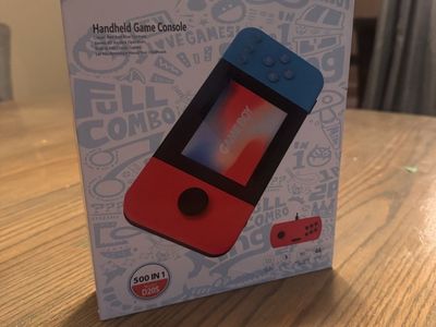 Handheld Game Console Model D20S 500 in 1 Classic Games