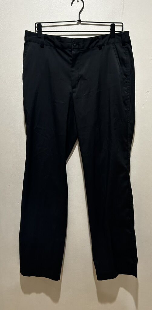 Nike Golf Dri Fit Black Casual Dress Pants 34x32