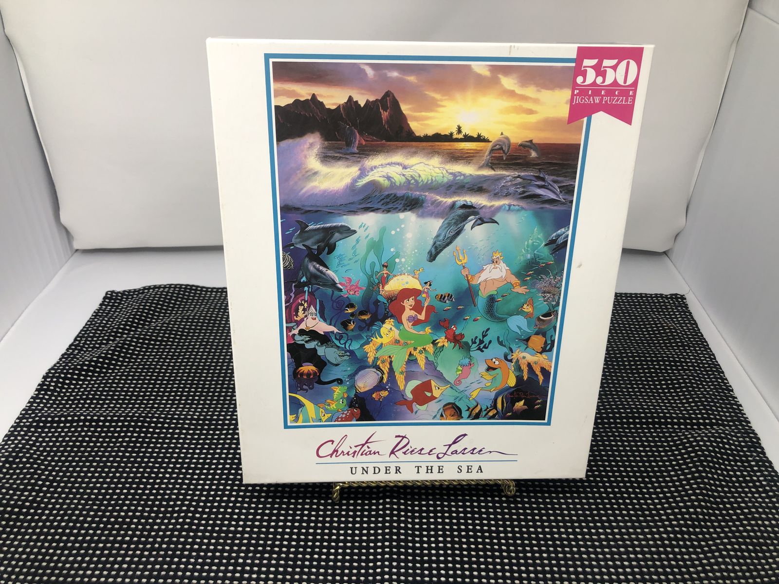 Vintage Disney The Little Mermaid "Under the Sea" Puzzle - 550 Piece - Christian Riese Lassen