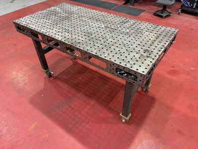 FAB TABLE 3'x6' 1/4" Steel