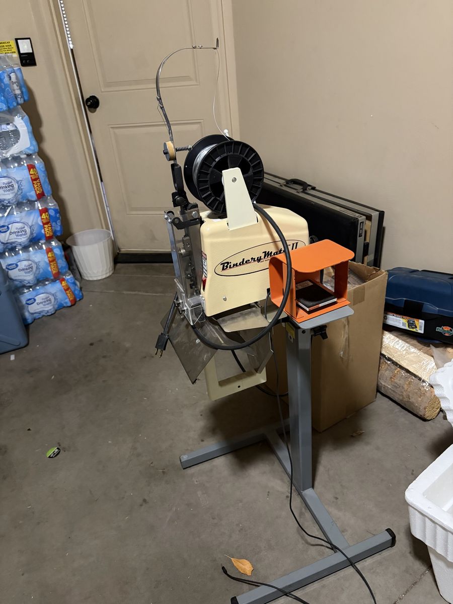 ISP Bindery Mate II 405 Saddle Stitcher
