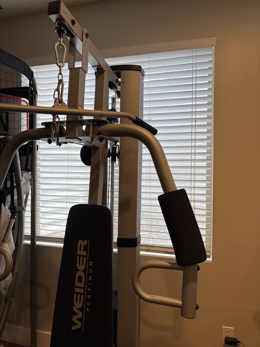 Weider platinum weight machine