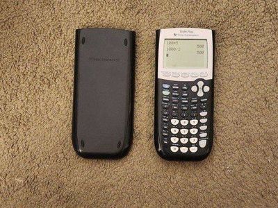 Texas Instruments Ti 84 Plus Graphing Calculator