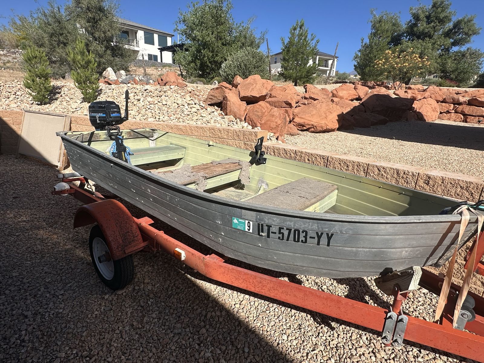 Aluminum Fishing Boat