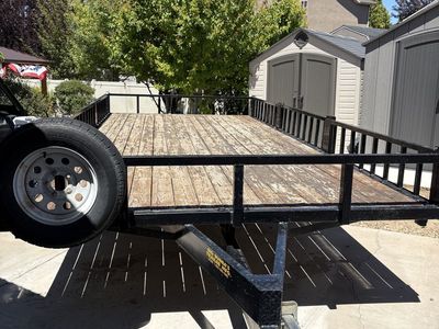 2020 Big Bubbas 18'X8' Deck-Over Trailer