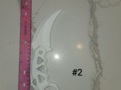 3D Knives, Daggers and more.