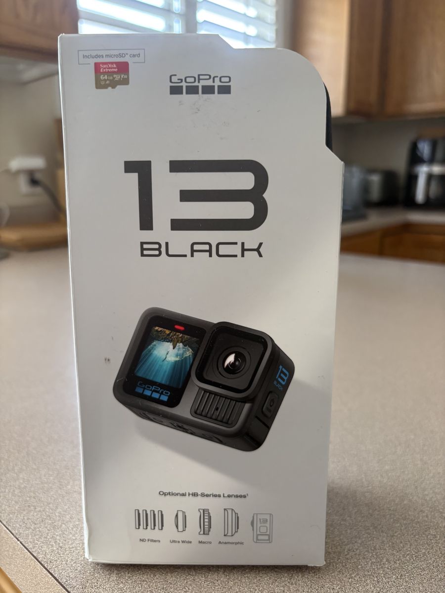 New Go Pro Camera Accessories Bundle + SanDisk Memory Card